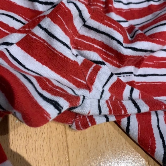 💥2/$30 Gymboree Valentine Raccoon Bandit Long Sleeve Pajama set - size 12 - Picture 13 of 16